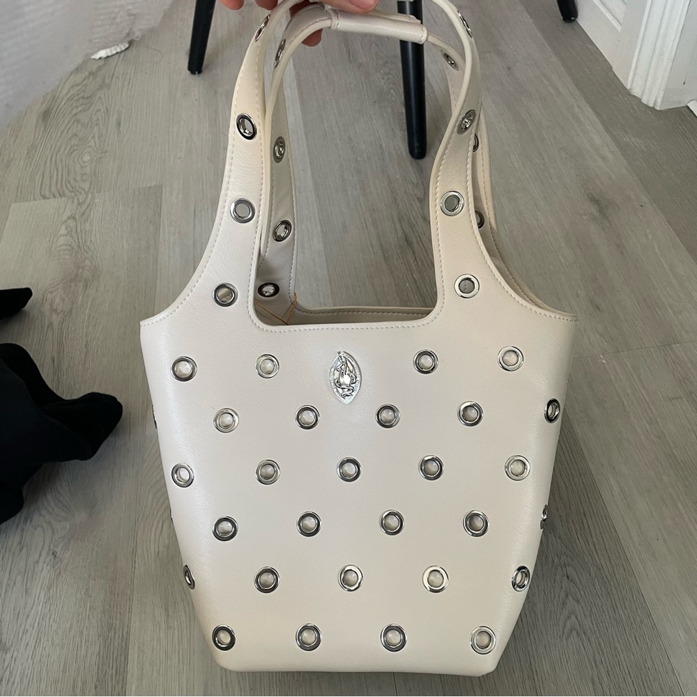 NWT poppy lissiman spice sac swiss in blanc